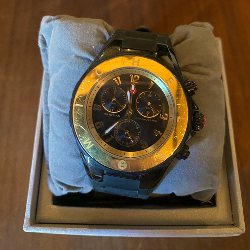 Michele Jelly band watch